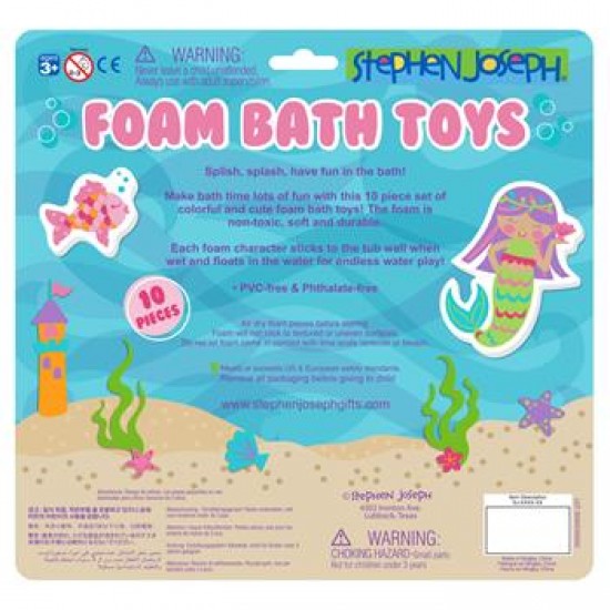 Foam Bath Toys - Girls