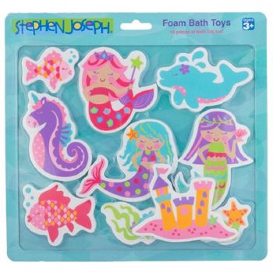 Foam Bath Toys - Girls